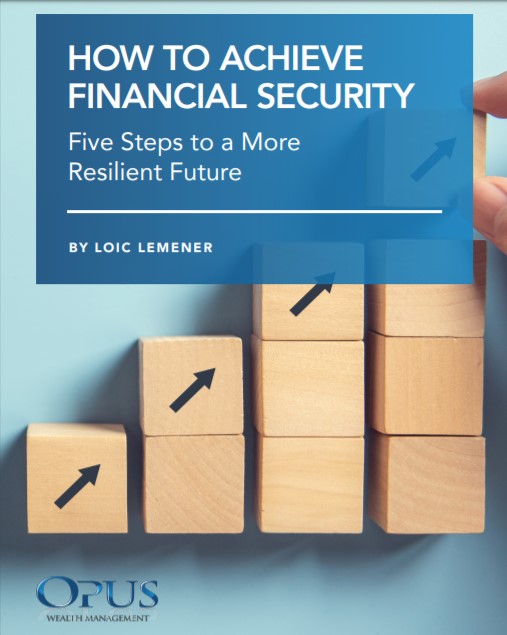 Get our Free eBook:  How to Achieve Financial Security